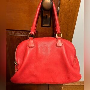 J CREW NEW WITH TAGS RED HANDBAG